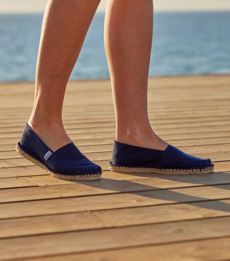 Nordala Espadrille Femme Marine – Comfortable Women's Espadrilles in Navy Blue
