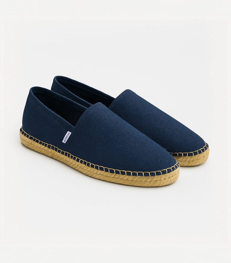 Nordala Espadrille Femme Marine – Comfortable Women's Espadrilles in Navy Blue - Image 3